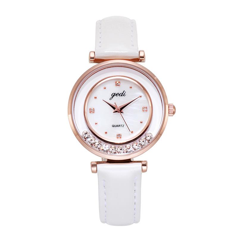 Flow Rhinestone Belt Quartz Ladies Watch Fashion Student Waterproof Watch