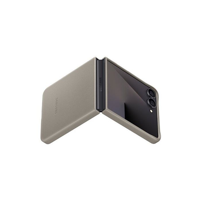 Prémiový kryt a pouzdro na mobilní telefon Samsung v barvě Taupe pro Galaxy Z Flip 7