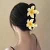 Hawaiian Gradient Hair Clips Women Flower Hair Claws Shark Hairpins Vacation Beach Hairpins Hair Accessories