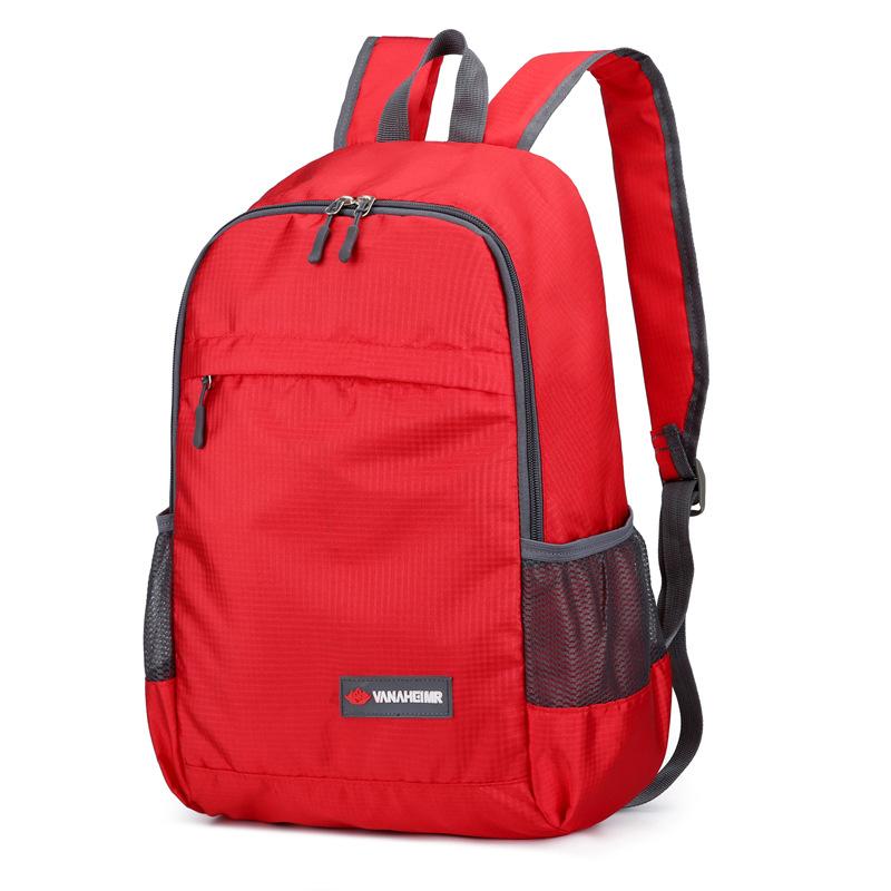 Schoolbag, popular foldable outdoor cycling bag, ultra-light waterproof hiking skin bag, storage bag, hiking backpack