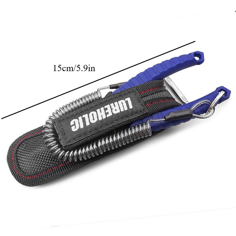 Multi-functional lull pliers, a popular outdoor fishing accessory for cutting lines, unhooking and opening loops