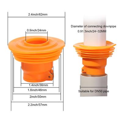 Kitchen Anti Odor Pest Bathroom Accessories Seal Tubes Floor Drain Deodorant Silicone Core Water Pipe Drain Cover