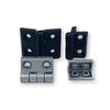 2020 3030 3040 4040 2525 4545 Metal Hinge Zinc Alloy Hinge Finished Aluminum Hinge Door Hinge  Connector Black Or Sliver Color