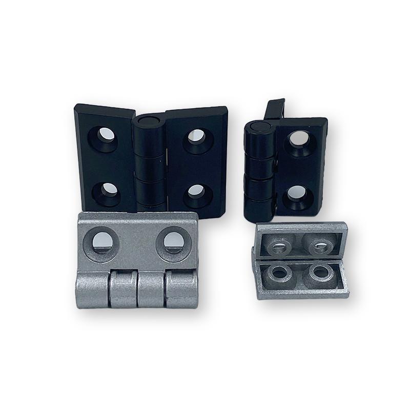 2020 3030 3040 4040 2525 4545 Metal Hinge Zinc Alloy Hinge Finished Aluminum Hinge Door Hinge  Connector Black Or Sliver Color