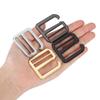10pcs Metal G Hook Webbing Buckles for Backpack Strap Webbing Adjustable Flat Slide Buckles Silver [uxcell] 38mm/1.5" Tri-Glide