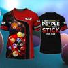 All Over Print Billiards Snooker Graphic T Shirt For Men Summer Casual Oversized Short Sleeve Personalized Tee Shirts Clothes