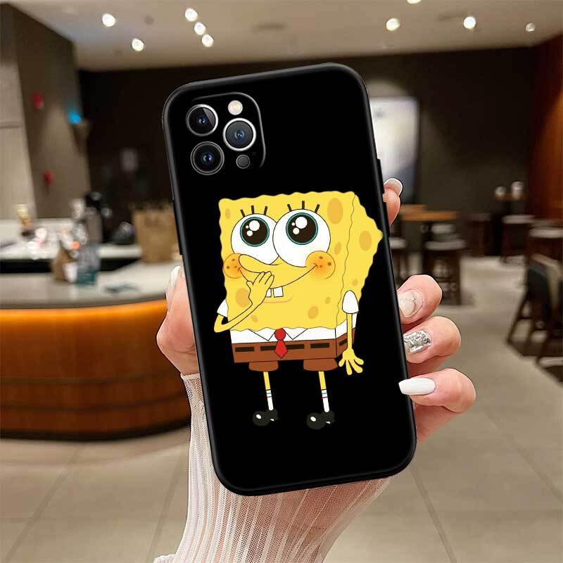 SpongeBob Phone Case for Redmi Note 12 12S 12C 13 13C 13R 14 14S 14R 14C 11A 13X A3 A3X A4 A5 Pro Max Plus