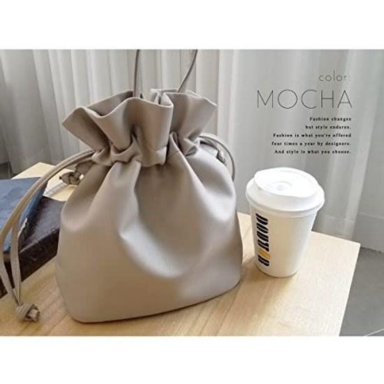 Giselle Shoulder Bag Small Drawstring Lightweight Crossbody 2way Compact Mini Pochette Yukata Handbag Ladies