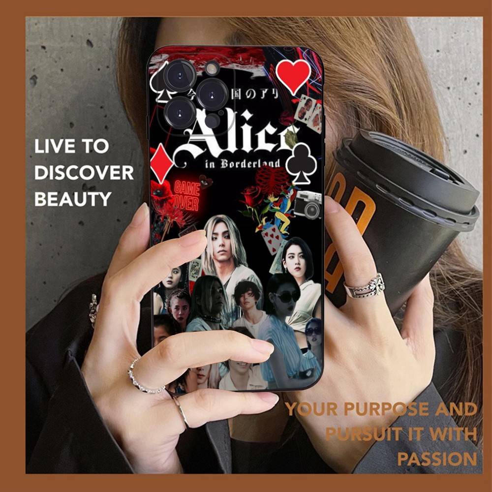 TV Alice In Borderland Movie Phone Case For IPhone 16 15 14 13 12 Mini 11 Pro XS Max X XR SE 6 7 8 Plus Soft Silicone Cover