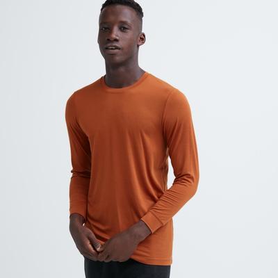 Japan HeaTTech Crewneck T  9 quarTer Sleeve 