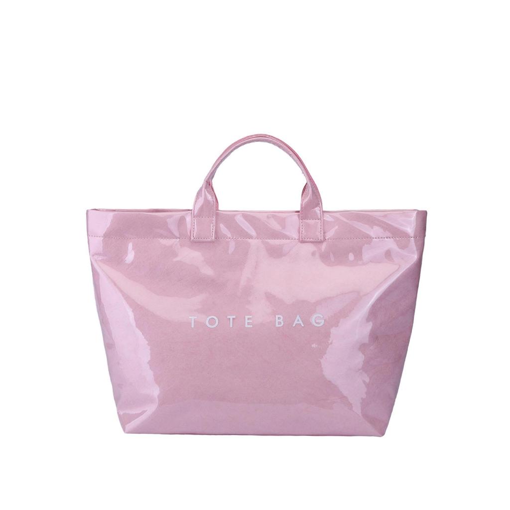 2025 Women's Large Capacity Transparent PVC Handbag - Fashionable, Water-repellent, Simple Style