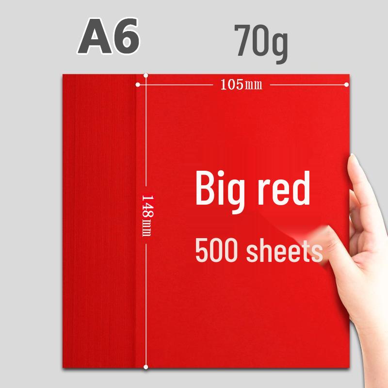 Colored Craft and Drawing Paper for Children - A6 Size, Ideal for Kindergarten Projects and DIY Art