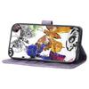 For Samsung Galaxy S24 Ultra Case Butterfly Imprinted PU Leather Wallet Phone Cover with Strap