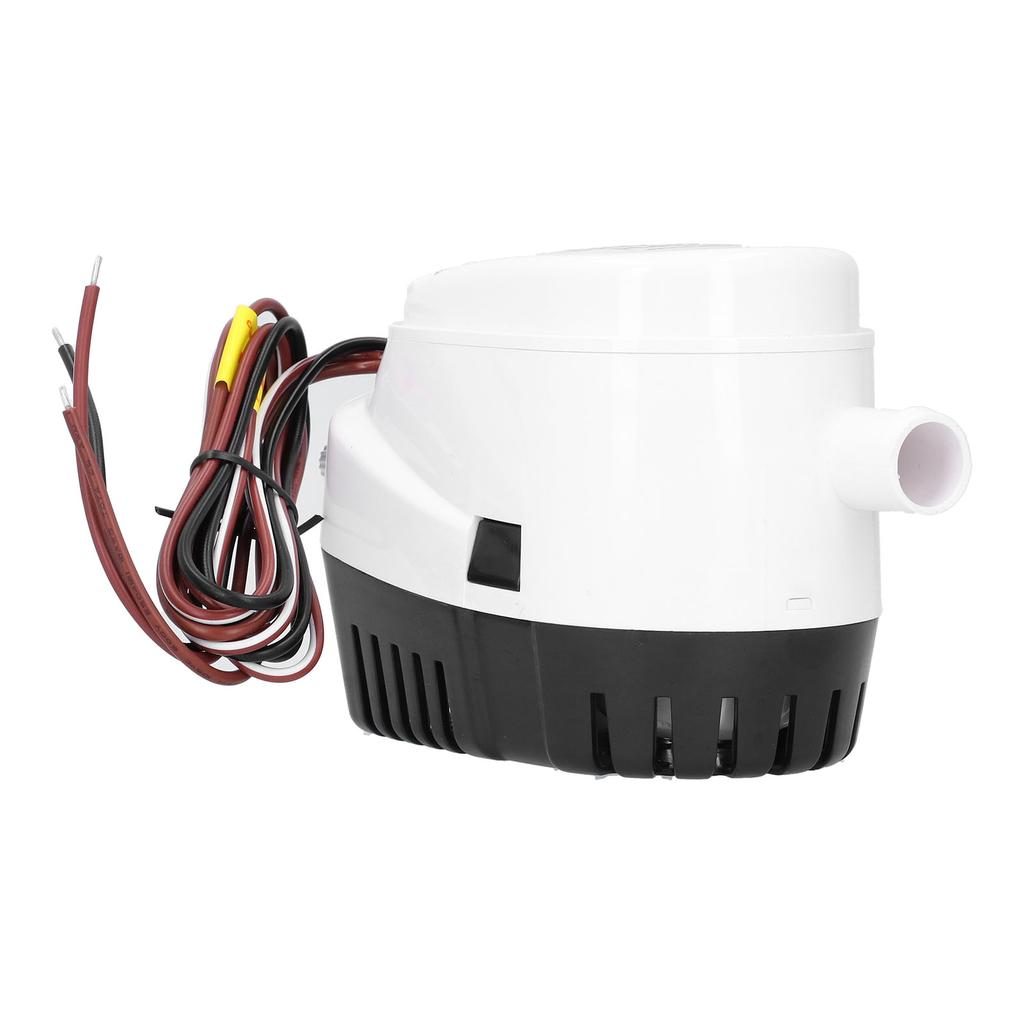 12V 750GPH Automatic Submersible Bilge Pump with Built In Float Switch Marine Boat Accessory