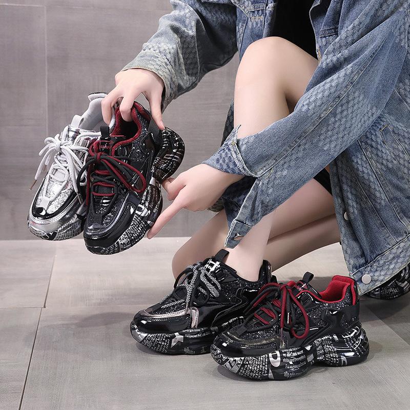 Silver dad shoes children's ins tide autumn and winter 2025 new autumn versatile and thin sports and leisure shoes