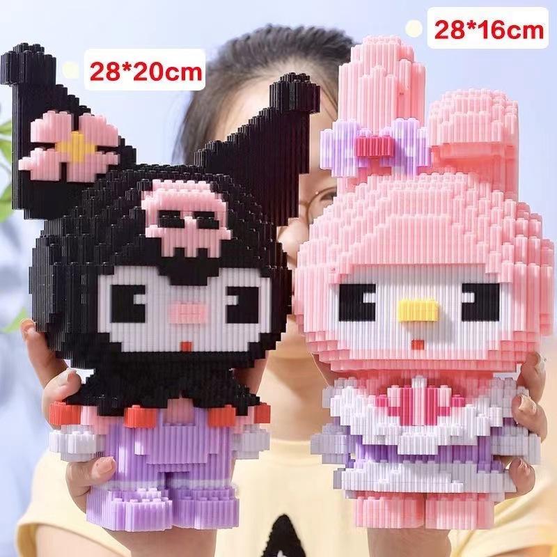 Chaole Sen 2026 Girl Series: Night Market Stall Building Blocks Toy