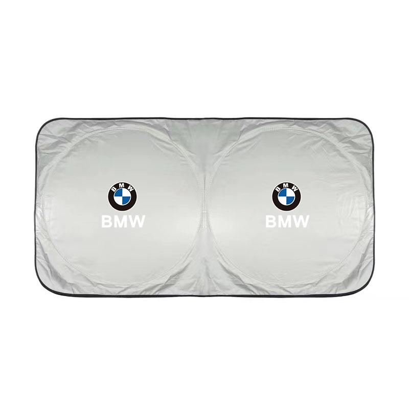 Car Front Window Sunshade Cover Parasol Windshield Sun Visor Sunscreen For BMW iX1 i7 F07 F48 F39 F34 F40 F45 F46 G30 Stickers WS4