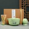 Bamboo Ceramic Japanese Matcha Tea Set Reusable Chasen Stirring Tea Sticks Matcha Spoon Matcha Whisk Set