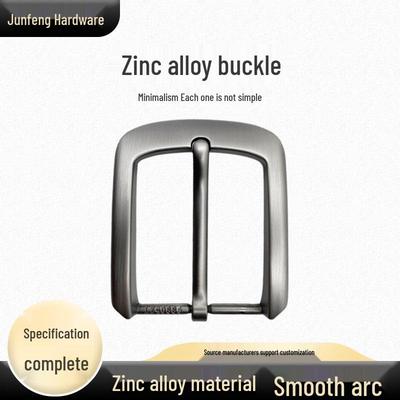 Męska klamra pinowa ze stopu cynku 4 cm do paska spodni