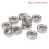 10pcs Deep Groove Spherical Carbon Steel Miniature Bearings 696ZZ