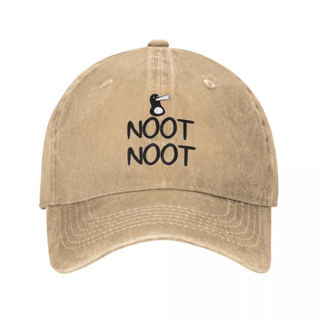 Módní AEiF Simply Noot Pingu Baseballová čepice Unisex Dámská Opotřebovaná Bavlněná Snapback Čepice Pingu Série Kreslené Venkovní Čepice Čepice