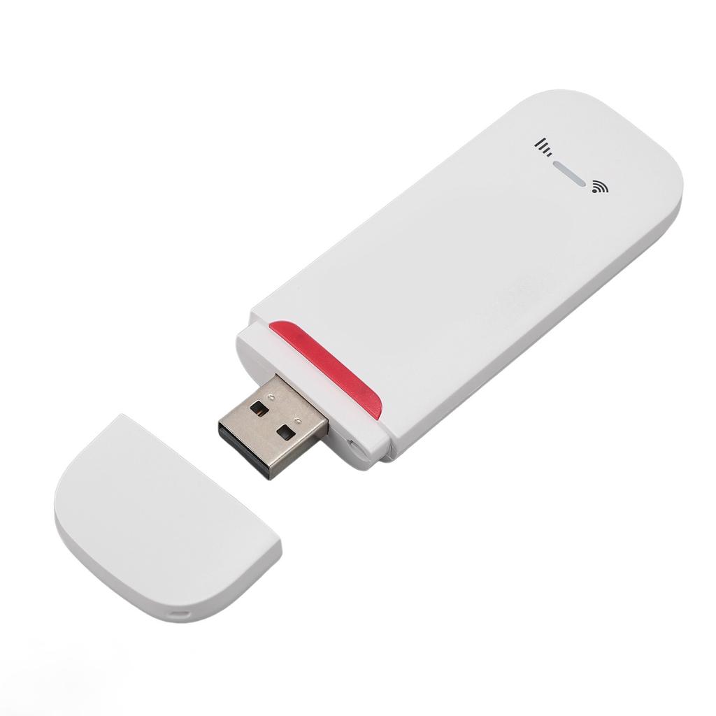 500Mbps 4G LTE USB Modem Dongle Router with SIM Card Slot Portable Travel Hotspot Support Up to 10 Users for Asia
