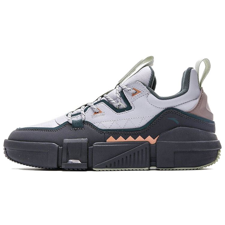 

Anta Low Top Skate Shoes Men sneaker Gray Black 112048043-4 40.5
