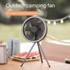 10000mah Portable Camping Fan With Detachable Tripod 3 Levels Adjustable Outdoor Electric Fan With Timing Function