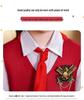 Children's Red Patriotic Costume for School Choirs and Performance - Boys & Girls Tuxedo