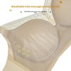 Lifting Lightweight Full Bust Minimizing Bra, Stretch Lace Cups Breathable Seamless Soothing Pastel Color Women's Lingerie
