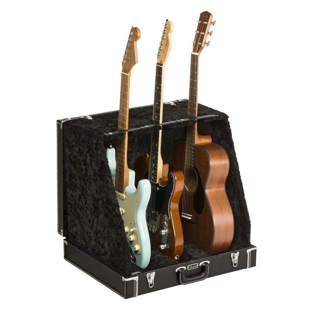 Guitar Stand Classic Series Case, 3-Black Capacity
