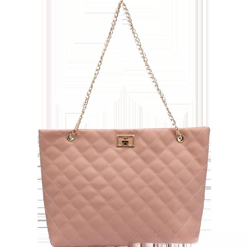 Korean Version of Women's One Shoulder Crossbody Bag Large Capacity Shopping Bag Tote Bag