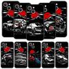 Japan JDM Sports Cars Male Men Funda Phone Cases For iPhone 11 12 13 15 16 14 Pro Max X XR XS 7 8 Plus SE Luxury Cover