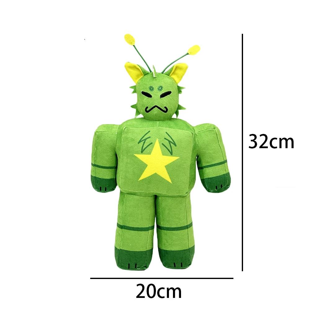 

30cm Regretevator Gnarpy Plush Toys Soft Stuffed regretevator plushie Pillow Game Anime Green Cat Robot Dolls Birthday Gifts