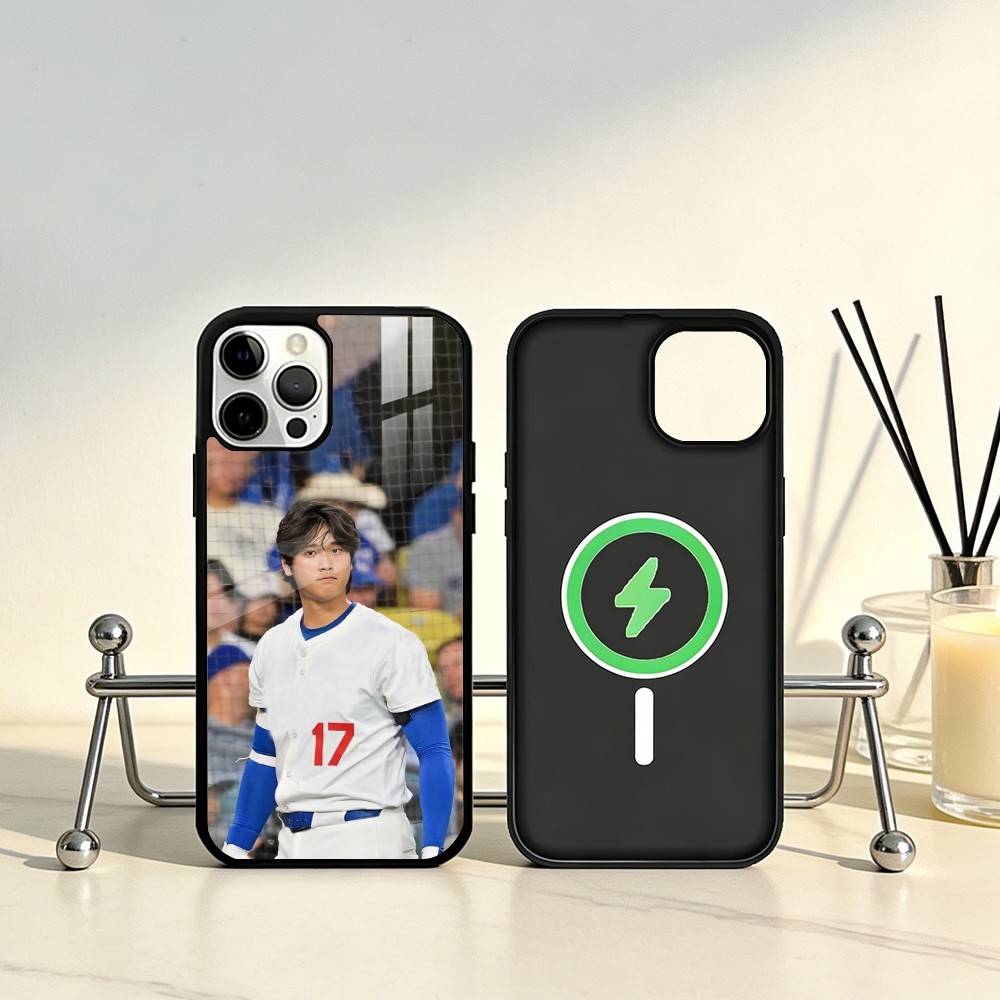 Pitcher S-Shohei Ohtani Phone Case For iPhone17,16,15,14,13,12,11 Plus,Pro Max Magnetic For Magsafe Wireless Charging