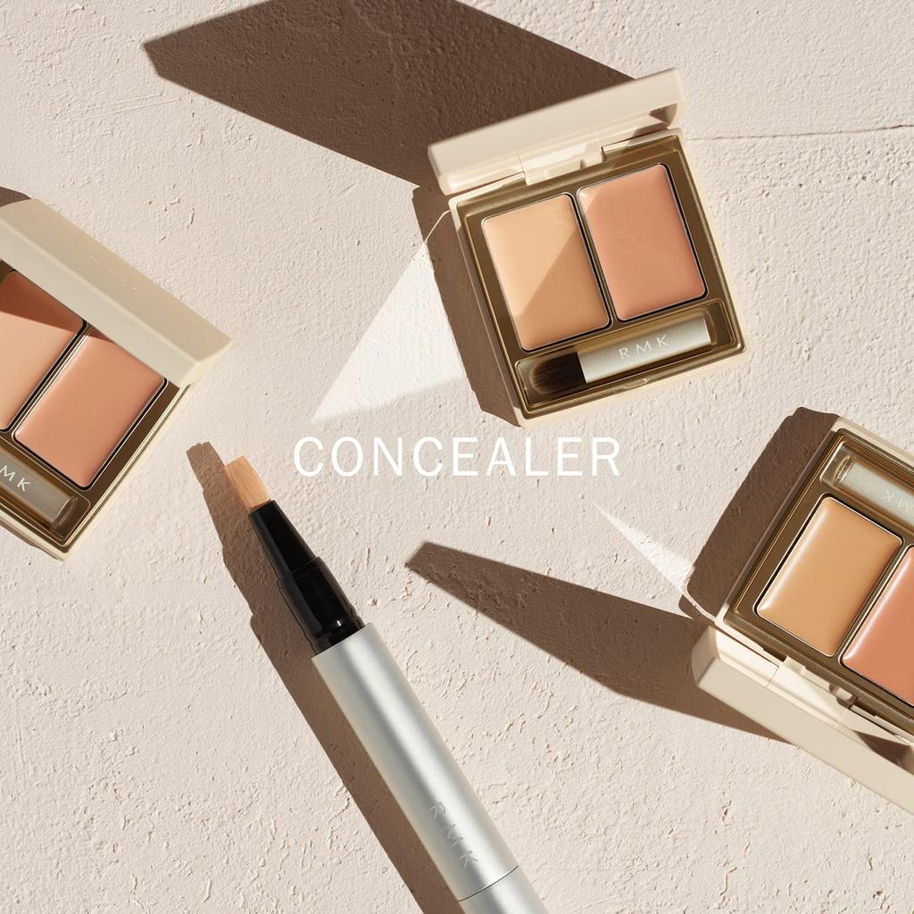 RMK Flawless Cover Concealer 02 Highlight Color (Beige/Refill) (Naturlig lysstyrke/gjennomsiktighet)