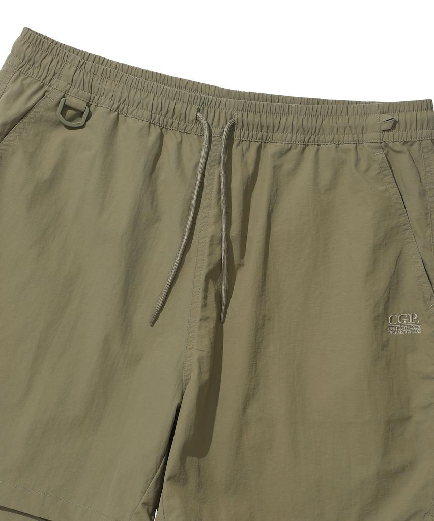 CGP Essential Nylon Shorts - Khaki