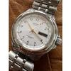 Used ORIENT Automatic Watch White Dial Men's