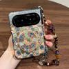 Dunhuang Ethnic Style Phone Case Pura X MAX Foldable With Magnetic Stand PC Material Anti-Shock Slip-Resistant