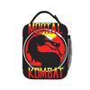 Mortal Kombat Dragon Insulated Lunch Bag Thermal Bag Reusable,Lunch Container High Capacity Tote Lunch Box Bento Pouch Picnic