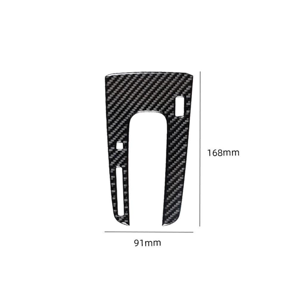 Real Carbon Fiber Console Gear Shift Panel Cover Trim For Honda CR-V CRV 2017-21