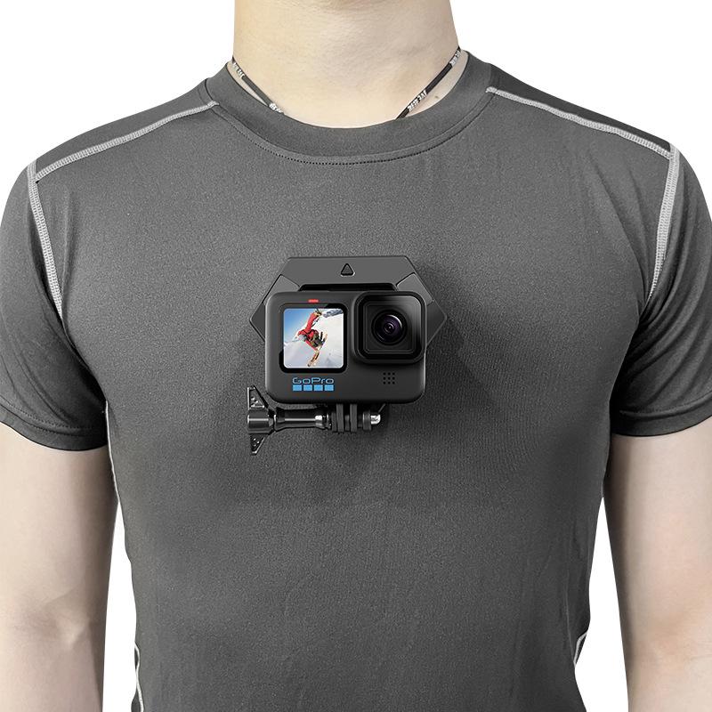 Držák do auta z hliníkové slitiny pro GoPro: Držák pro živé vysílání z pohledu první osoby s magnetickou základnou.