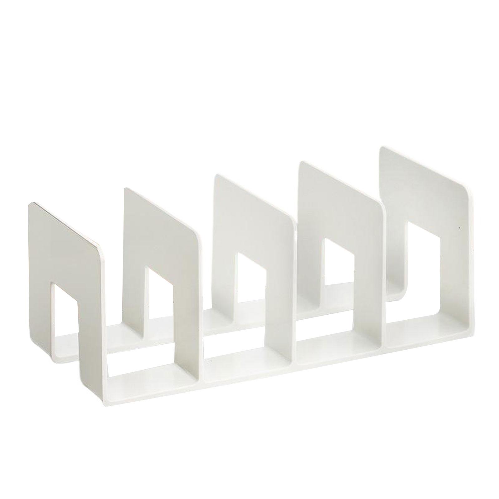 

Stylish Clear Sturdy Acrylic Handbag Organizers 4 Section Shelf Divider for Closet and Display Stand Storage Holder