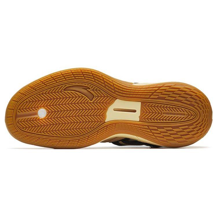 Anta Gh3 De Mu Shock Absorption Non-Slip Wear-Resistant Low-Top Basketball Shoes Men Sneakers Yellow Black 112241103-3