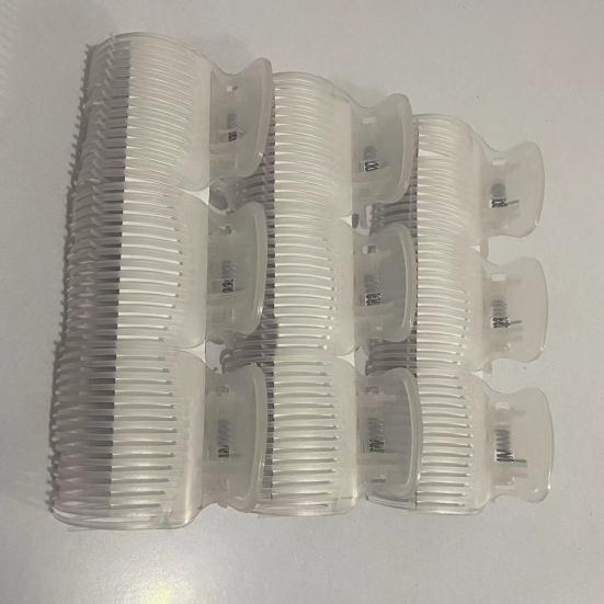 10Pcs Hot Roller Clips Portable Reusable Hair Curler Claw Clip Women Girls Home Salon Hair Section Styling Securing Clamp