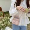2025 Spring and Summer New Product Portable Mini Bag Rhombus Small Fragrant Wind Chain Bag Versatile Single Shoulder Crossbody Lipstick Small Bag