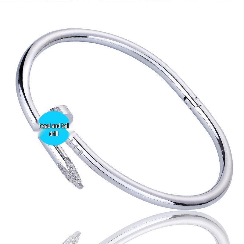 Elegantes Titanstahl-Damenarmband - Nicht verblassend, vielseitig und stilvolles Design