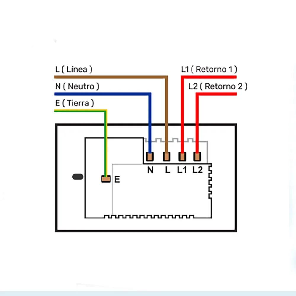 Melery Tuya Wifi Smart Lichtschalter Argentinischer Stecker Wandsteckdose AU Steckdose Touch Glaspanel Fernbedienung per Alexa Google Home