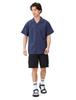 Helly Hansen Short Sleeve Basque Shirt, Unisex, Ocean Navy, Size XS, HH42402