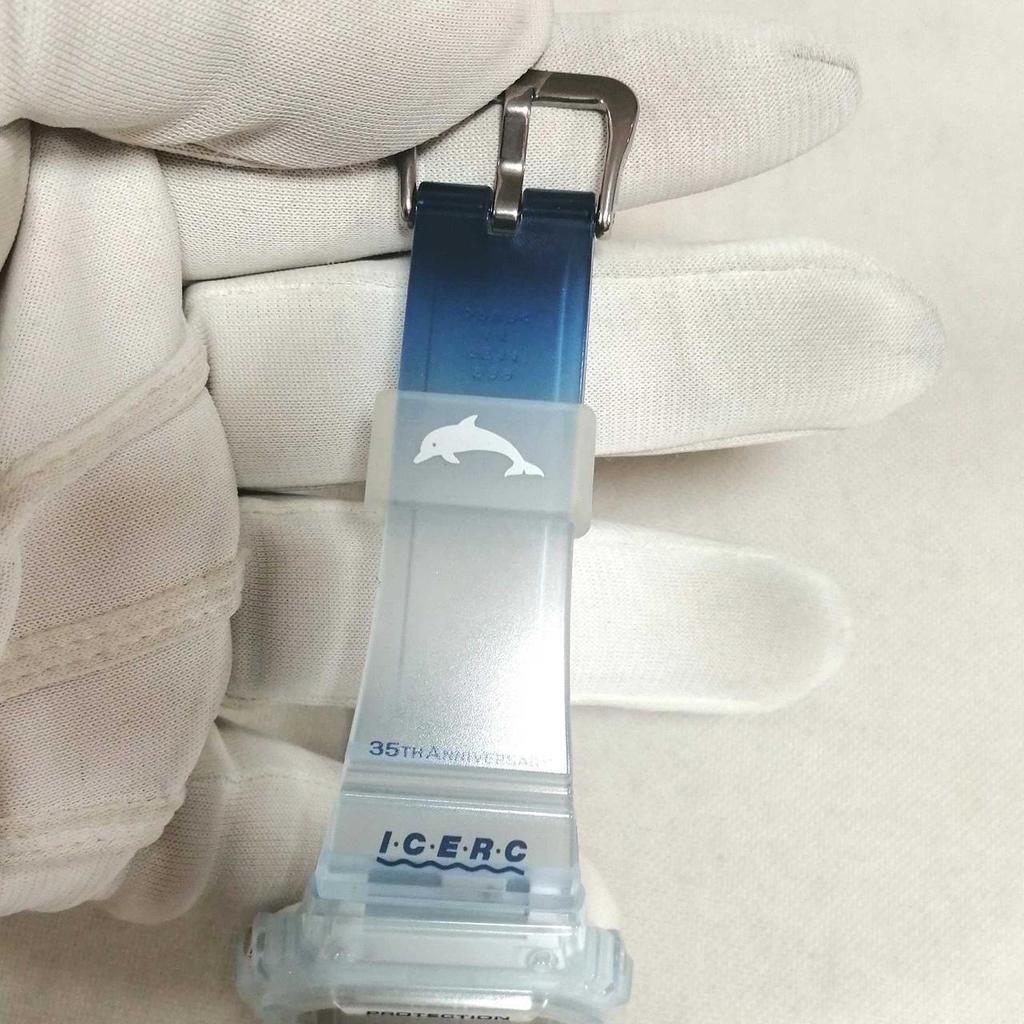 Used CASIO BGD-5650K-2JR Dolphin Whale Model LOVE THE SEA AND THE EARTH BAB